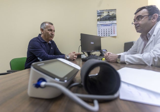 Jesús María Herrero ha acudido este lunes a la consulta con su médico de cabecera.