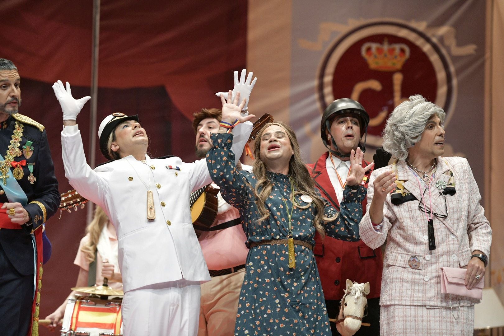 Actuacion de Los Chungos. 