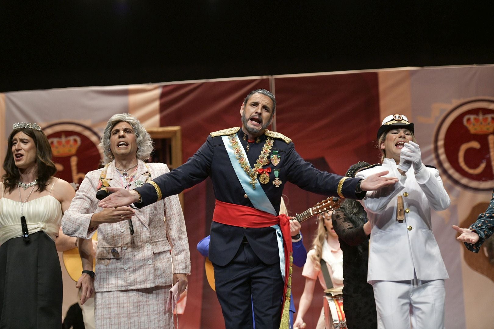 Actuacion de Los Chungos. 