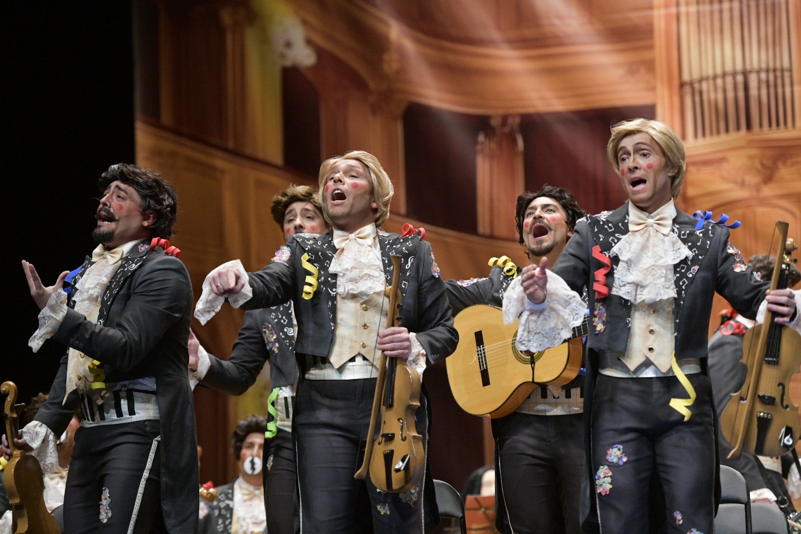 La orquesta de Al Maridi, en semifinales.