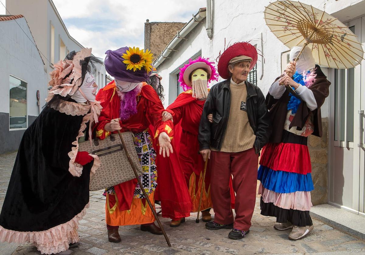 Celebración del carnaval de Jurramacho en 2024.