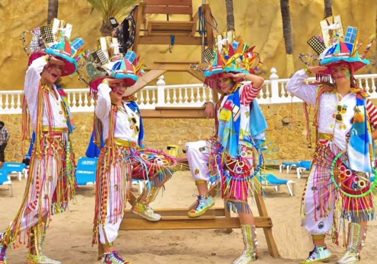 La comparsa del carnaval de Badajoz que ha logrado el apoyo de Belén Esteban y Melody.