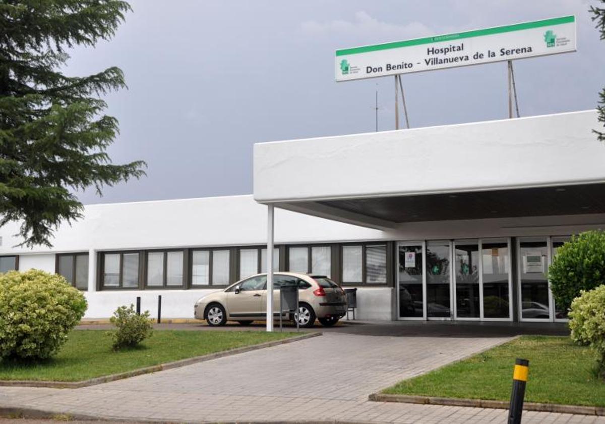 Hospital Don Benito-Villanueva de la Serena, lugar donde ha sido trasladado el herido.