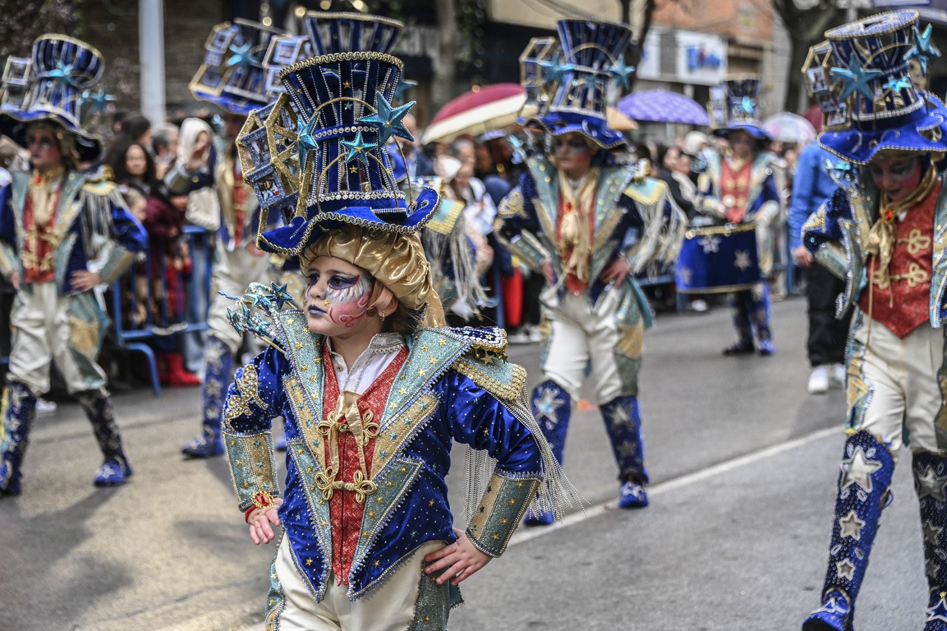 El desfile infantil de comparsas del Carnaval de Badajoz 2025, en imágenes