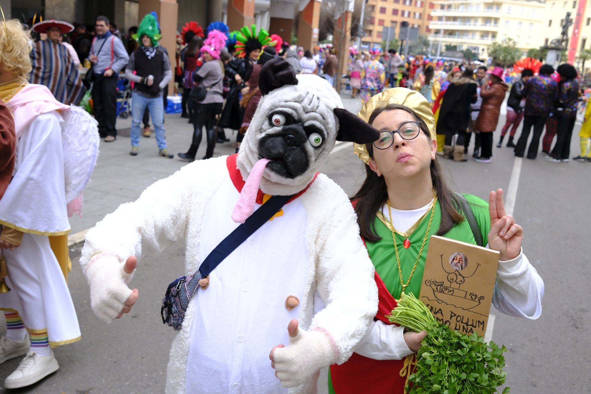 Los disfraces más originales del Carnaval de Badajoz 2025, en imágenes