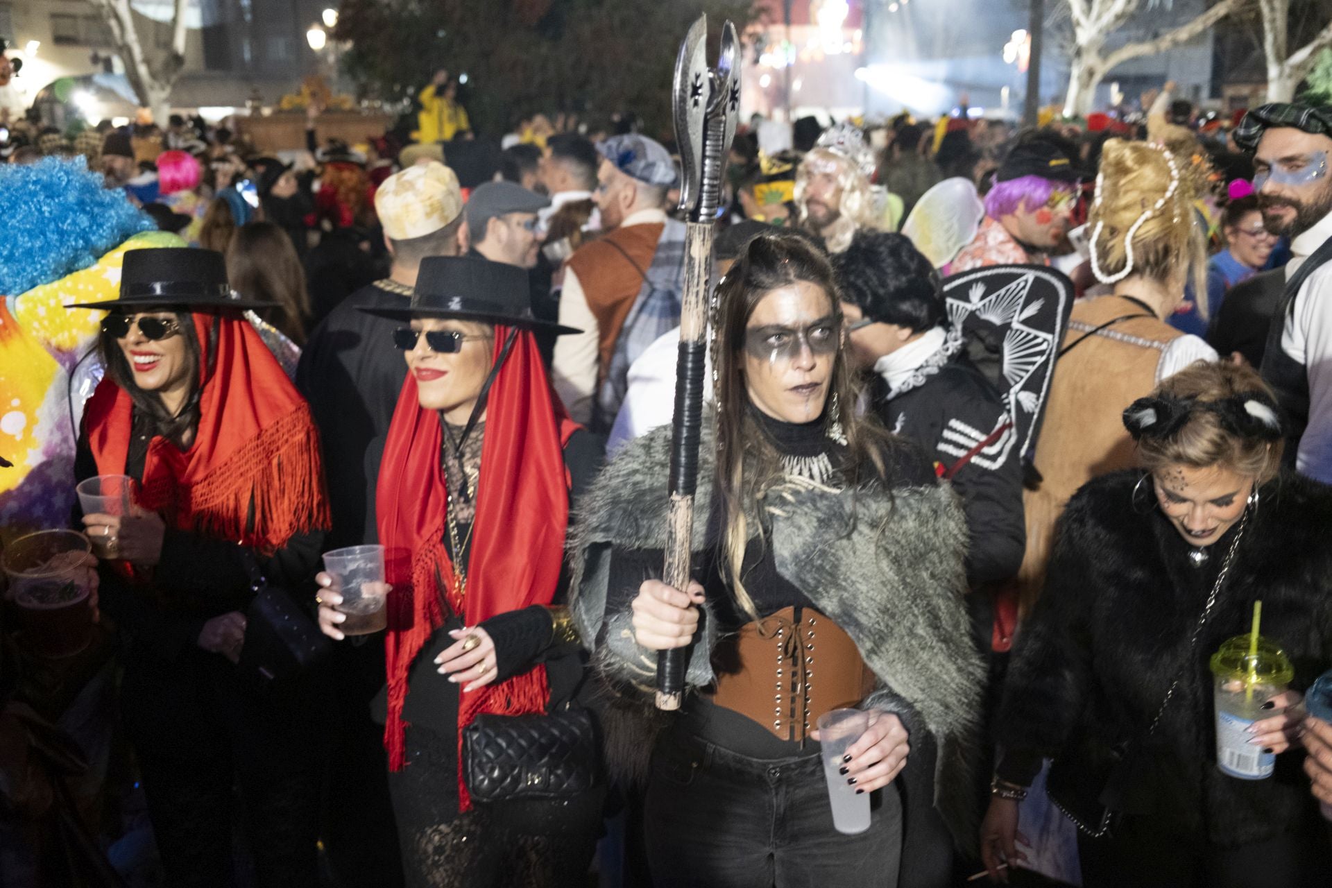 Las mejores imágenes del sábado noche del Carnaval de Badajoz