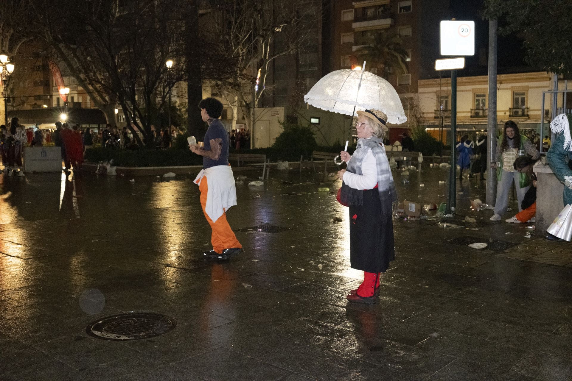 Las mejores imágenes del sábado noche del Carnaval de Badajoz