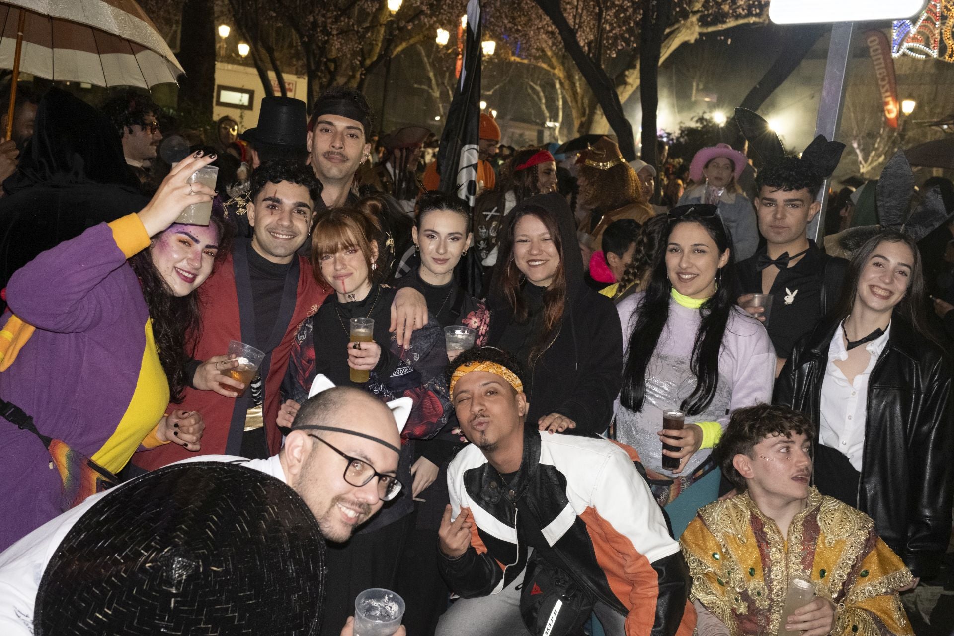 Las mejores imágenes del sábado noche del Carnaval de Badajoz