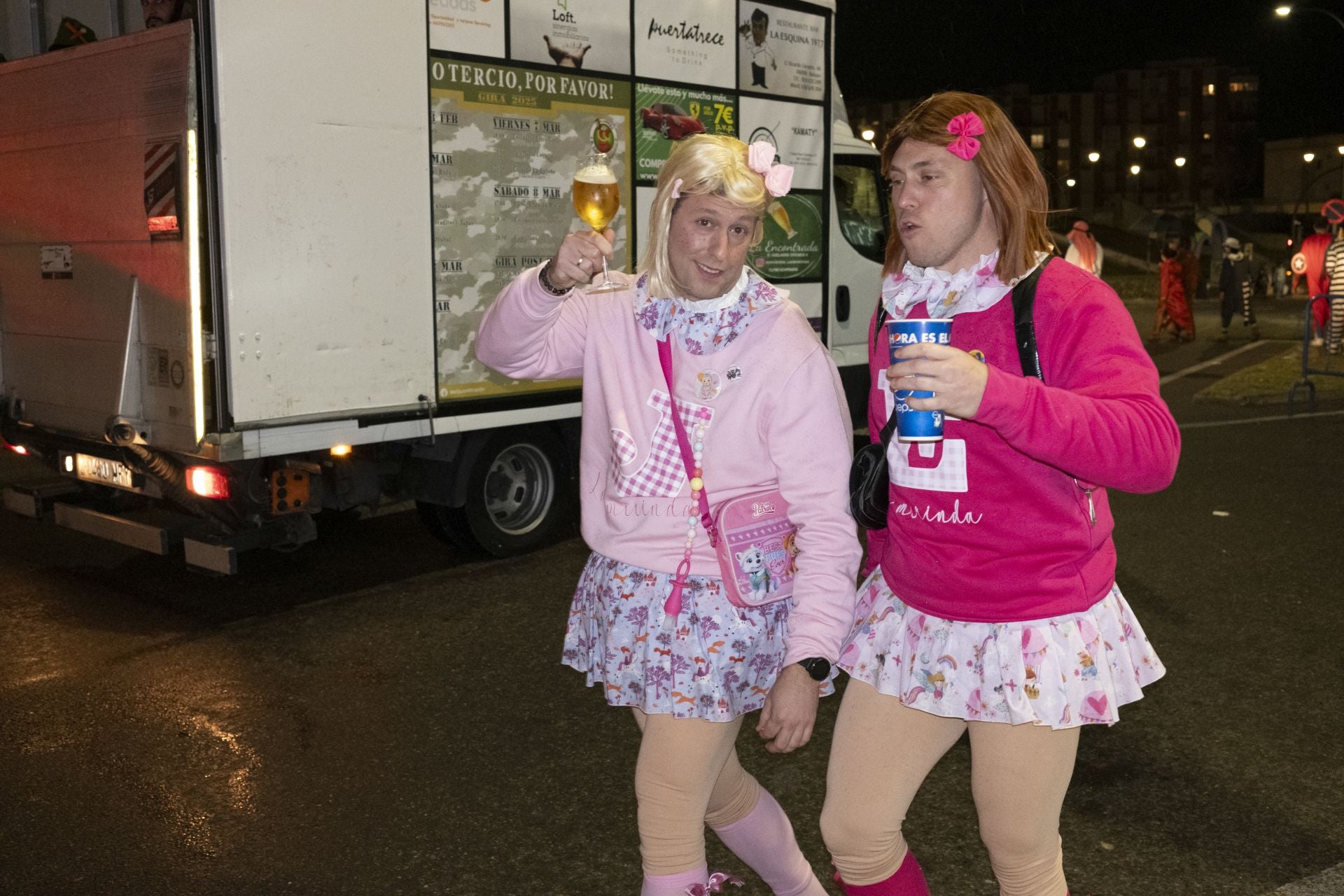 Las mejores imágenes del sábado noche del Carnaval de Badajoz