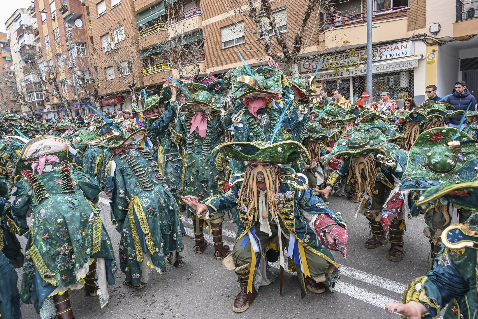 El Entierro de la Sardina del Carnaval de Badajoz 2025, en imágenes