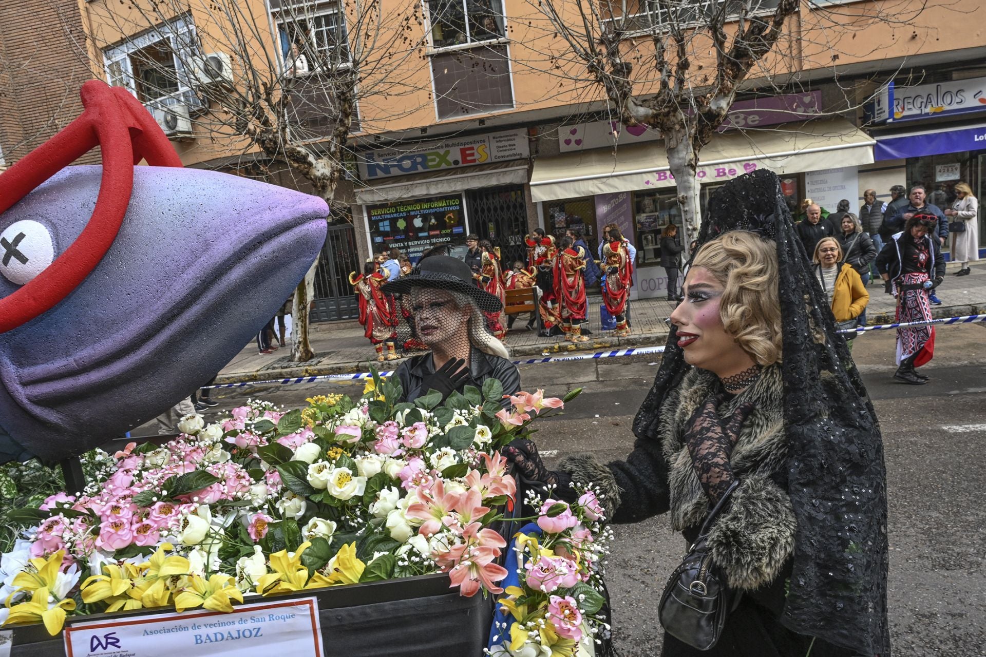 El Entierro de la Sardina del Carnaval de Badajoz 2025, en imágenes