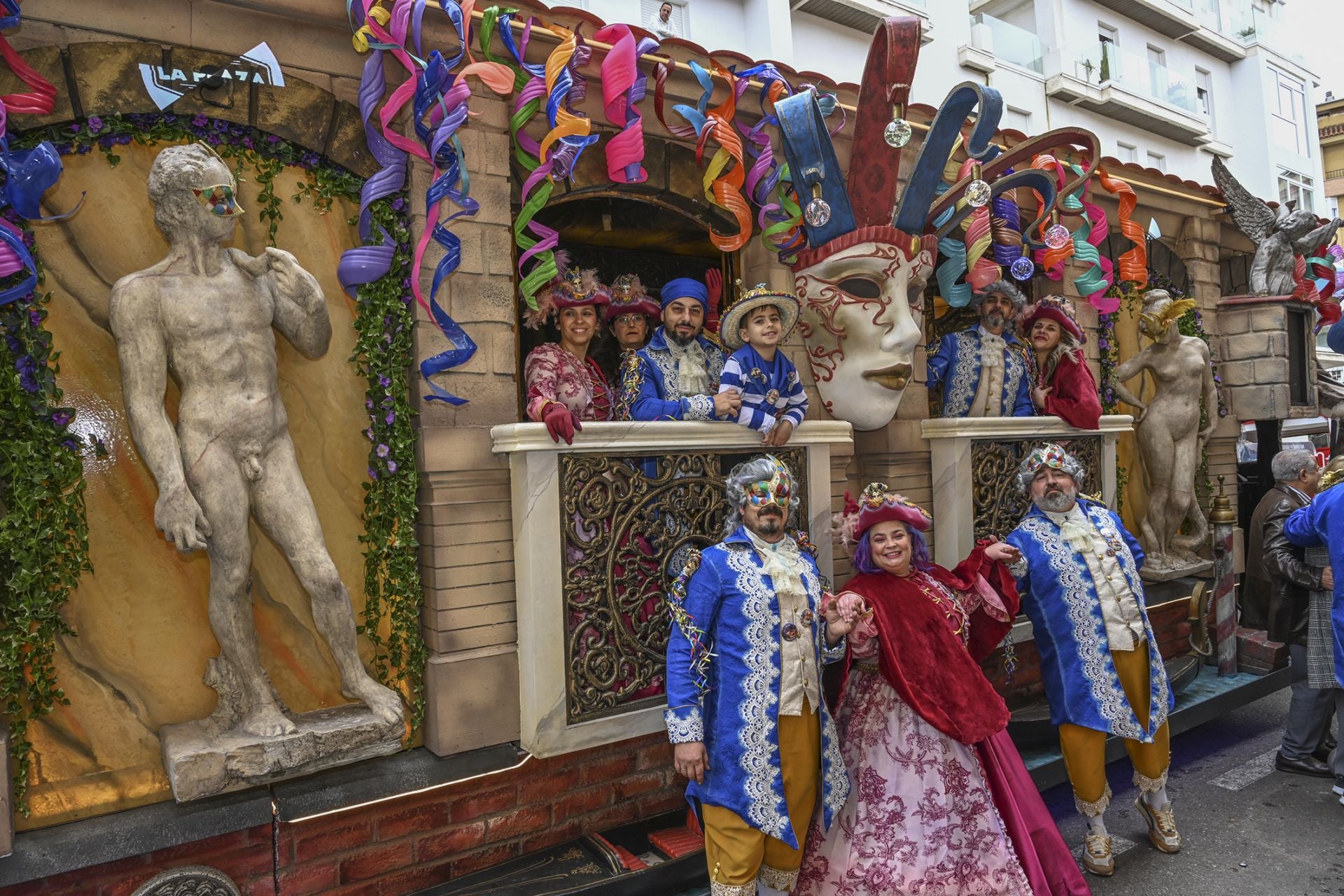 Así es por dentro y por fuera el artefacto ganador del Carnaval de Badajoz