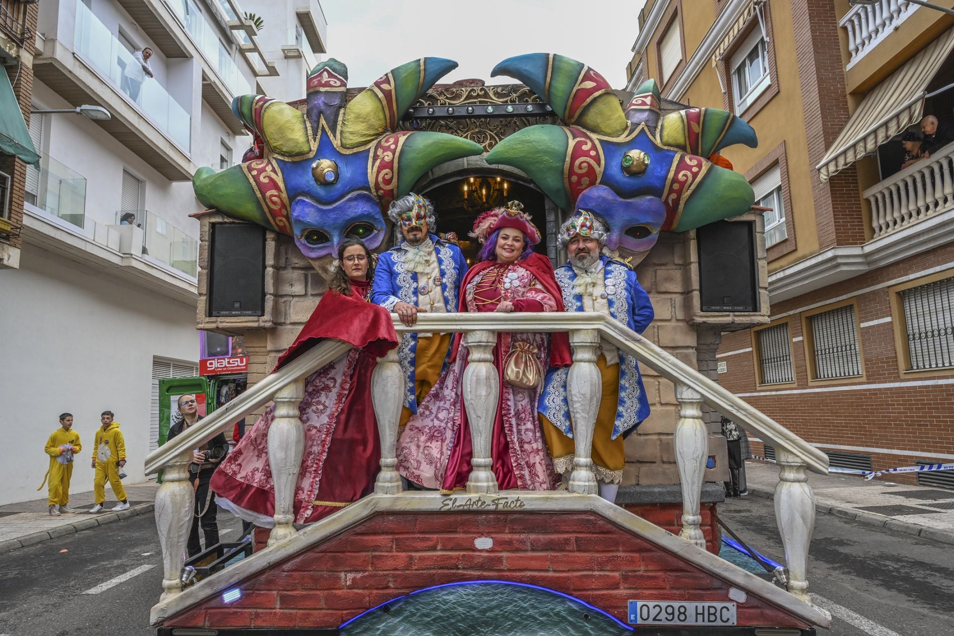 Así es por dentro y por fuera el artefacto ganador del Carnaval de Badajoz