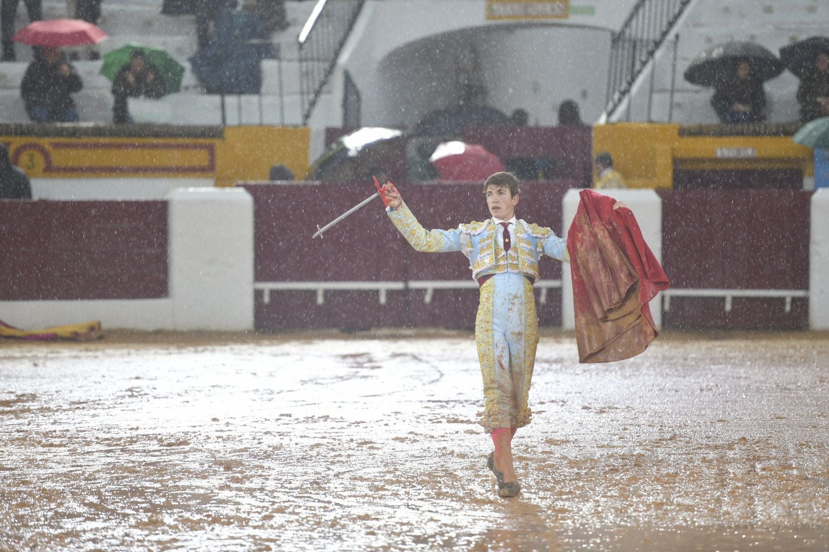 La novillada que abrió la feria de Olivenza, en imágenes