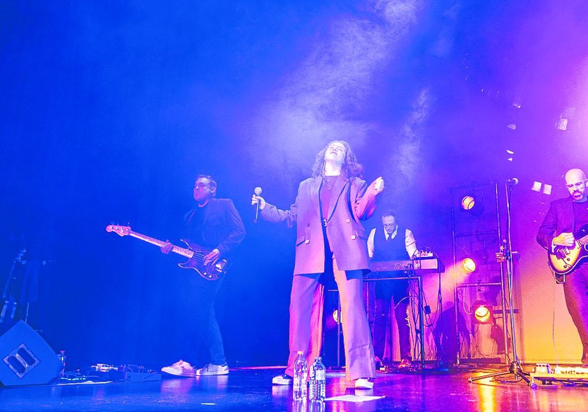 Concierto de Monalisa donde se presentó su nuevo disco, 'Postales desde Marte'.