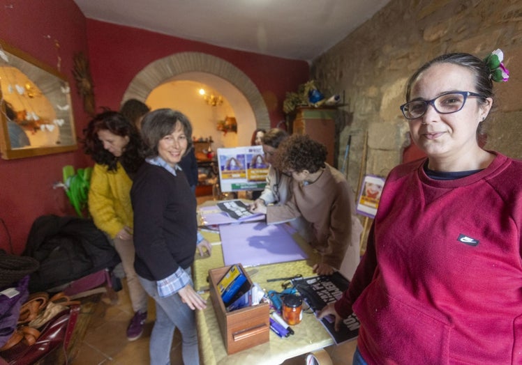 Aida Ortega, de la asociación María Telo-Activistas de Extremadura.