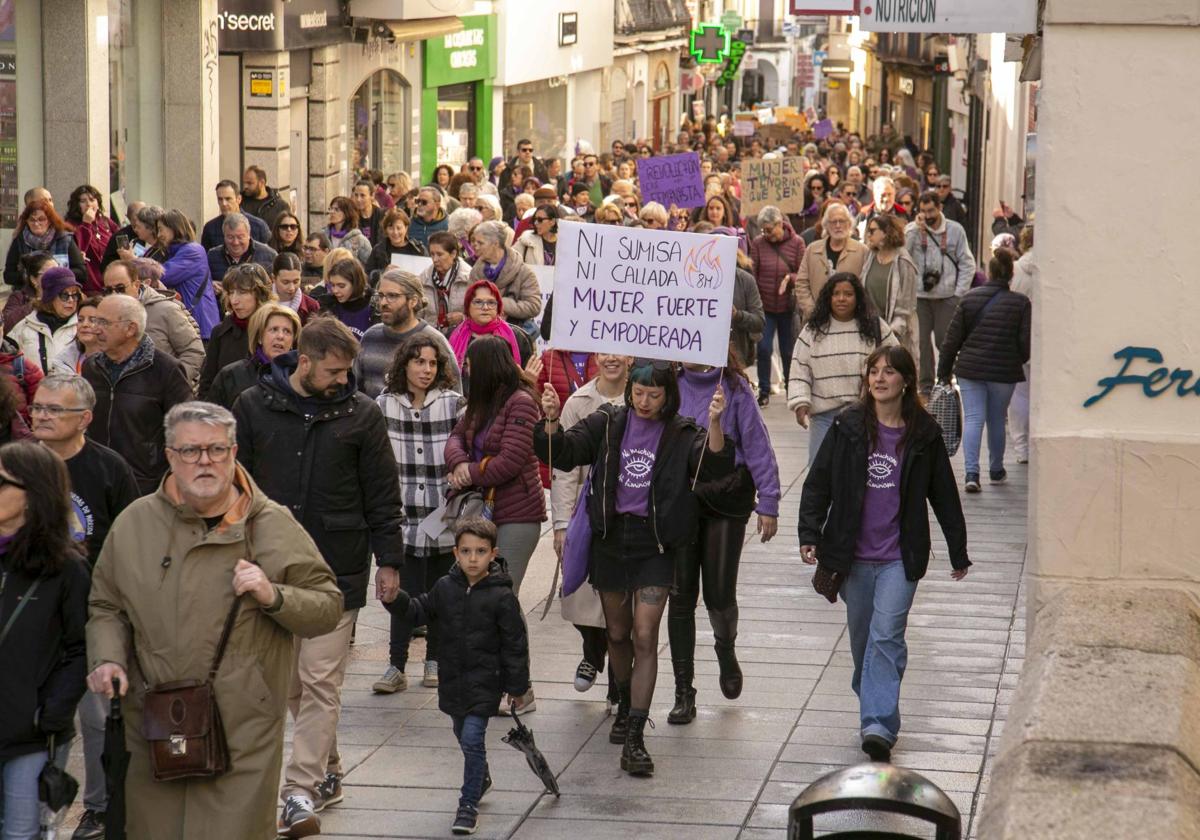 El 8M en Mérida, en imágenes