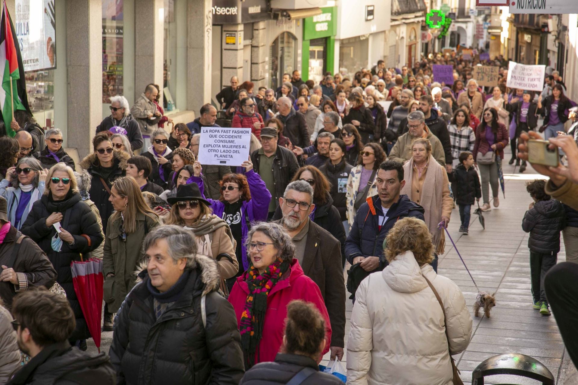 El 8M en Mérida, en imágenes