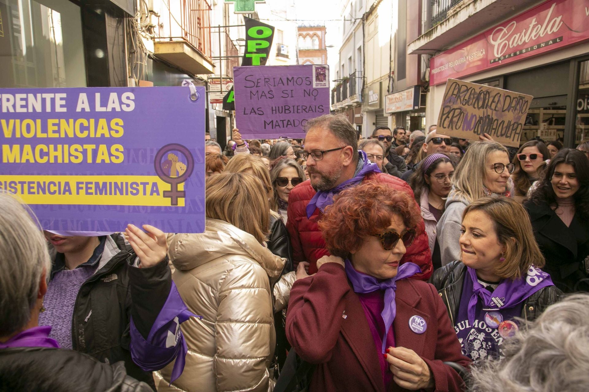 El 8M en Mérida, en imágenes