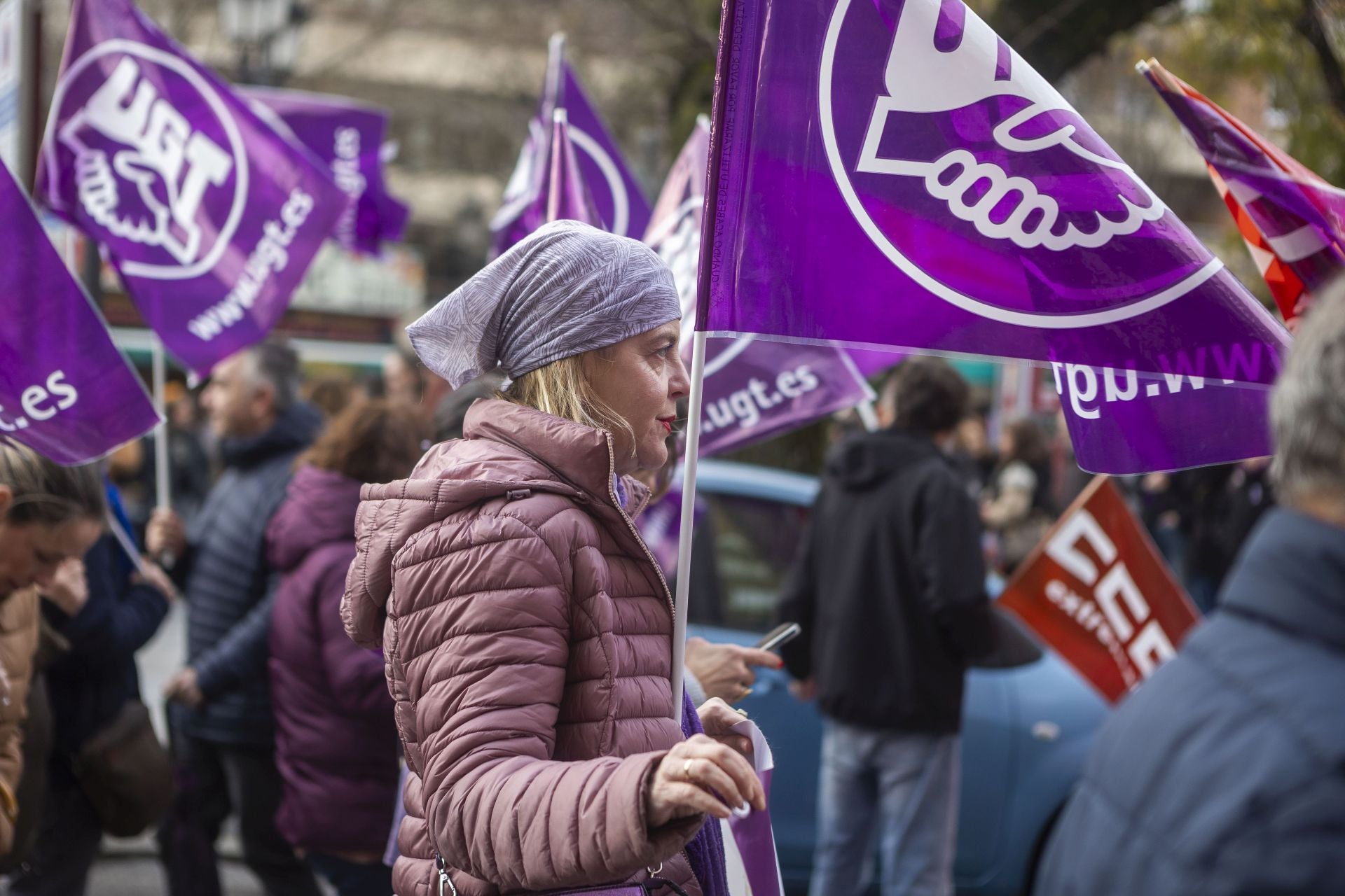 El 8M en Cáceres, en imágenes