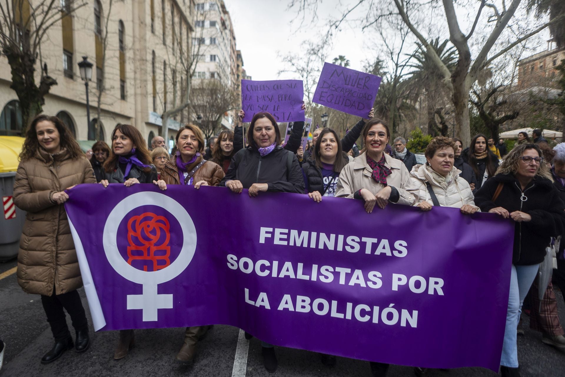 El 8M en Cáceres, en imágenes