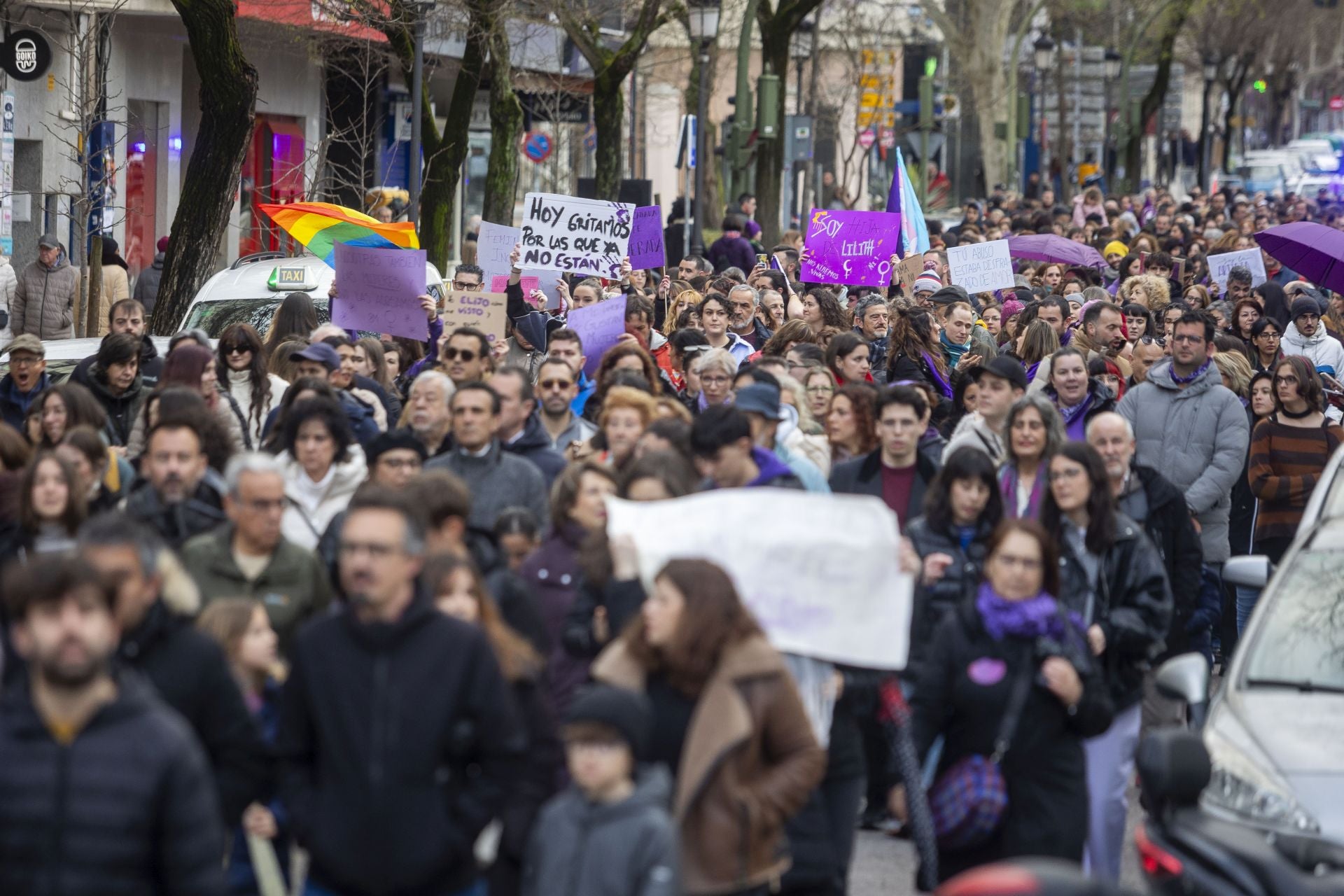 El 8M en Cáceres, en imágenes