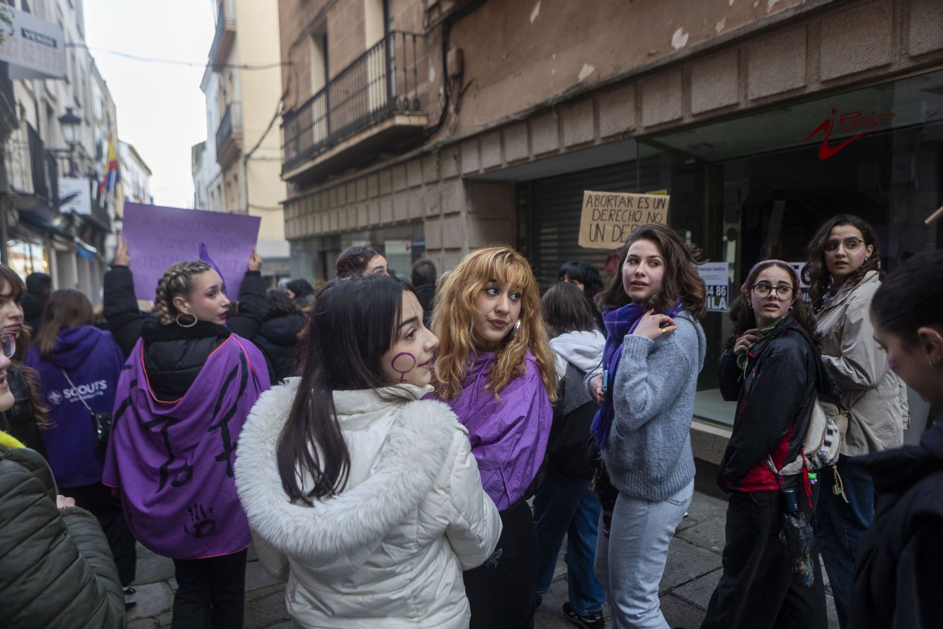 El 8M en Cáceres, en imágenes