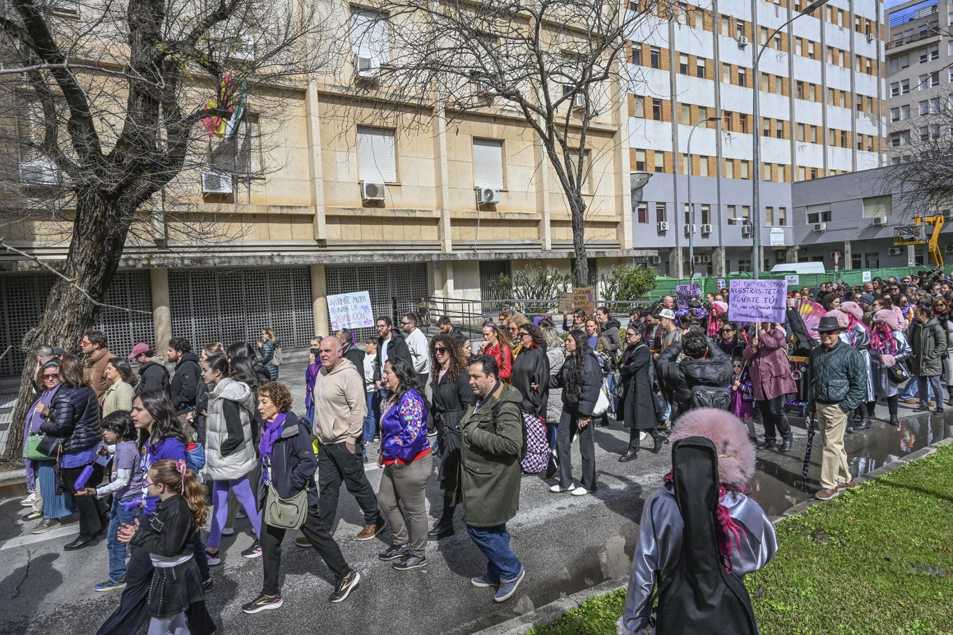 El 8M en Badajoz, en imágenes