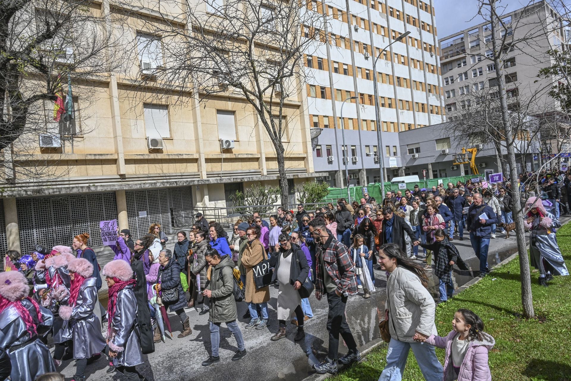 El 8M en Badajoz, en imágenes