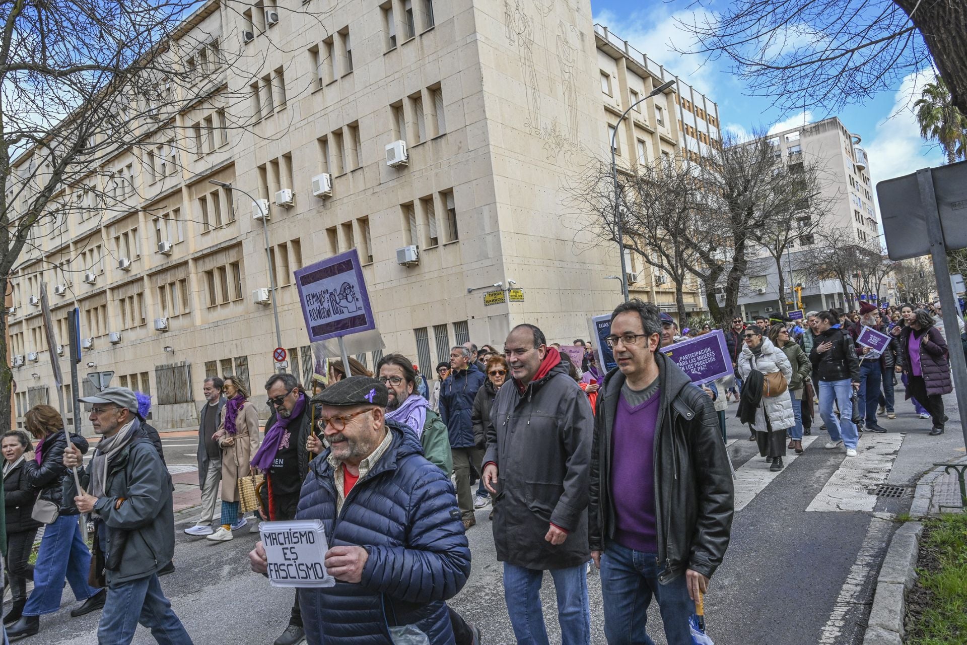 El 8M en Badajoz, en imágenes