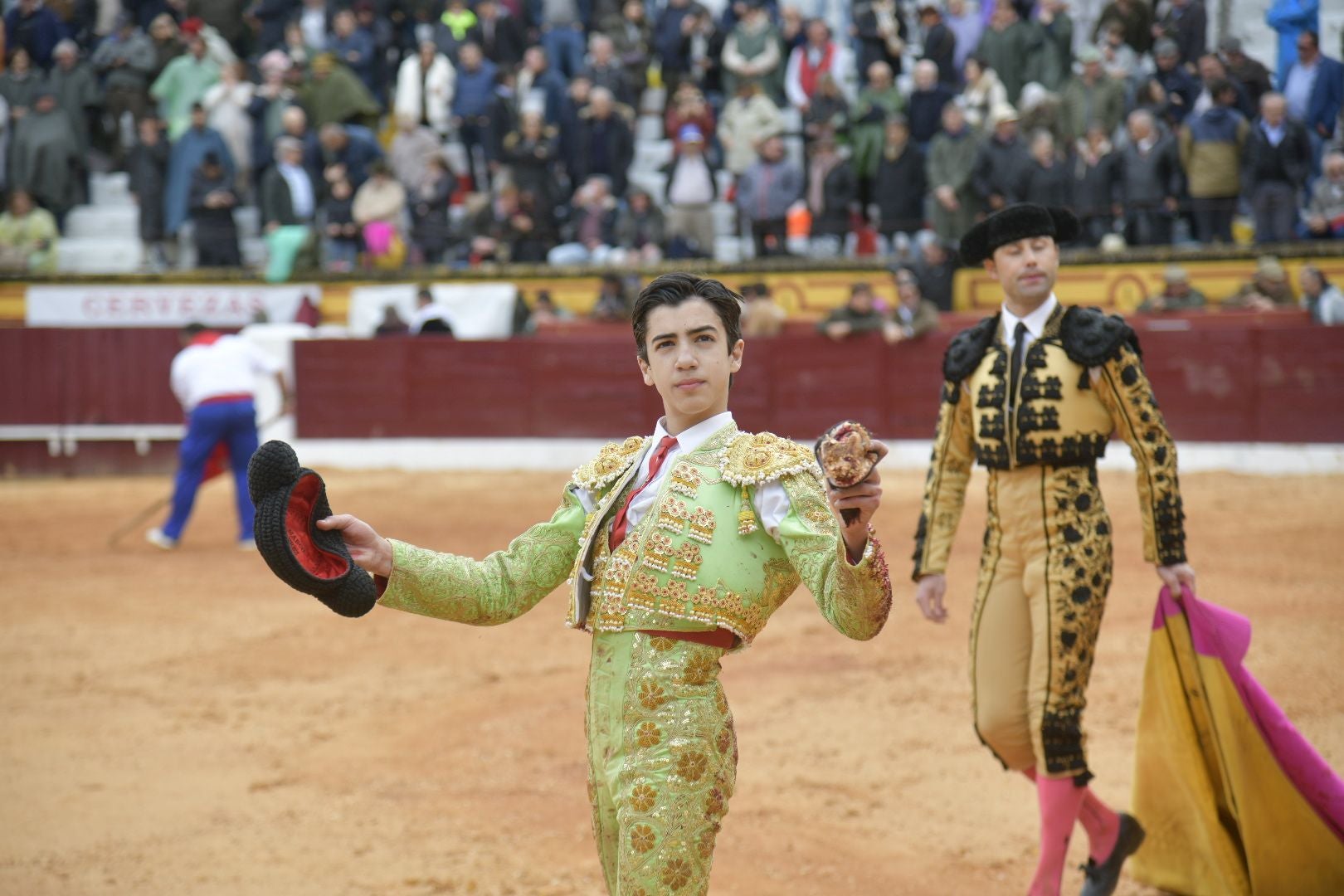 La novillada dominical de Olivenza, en imágenes