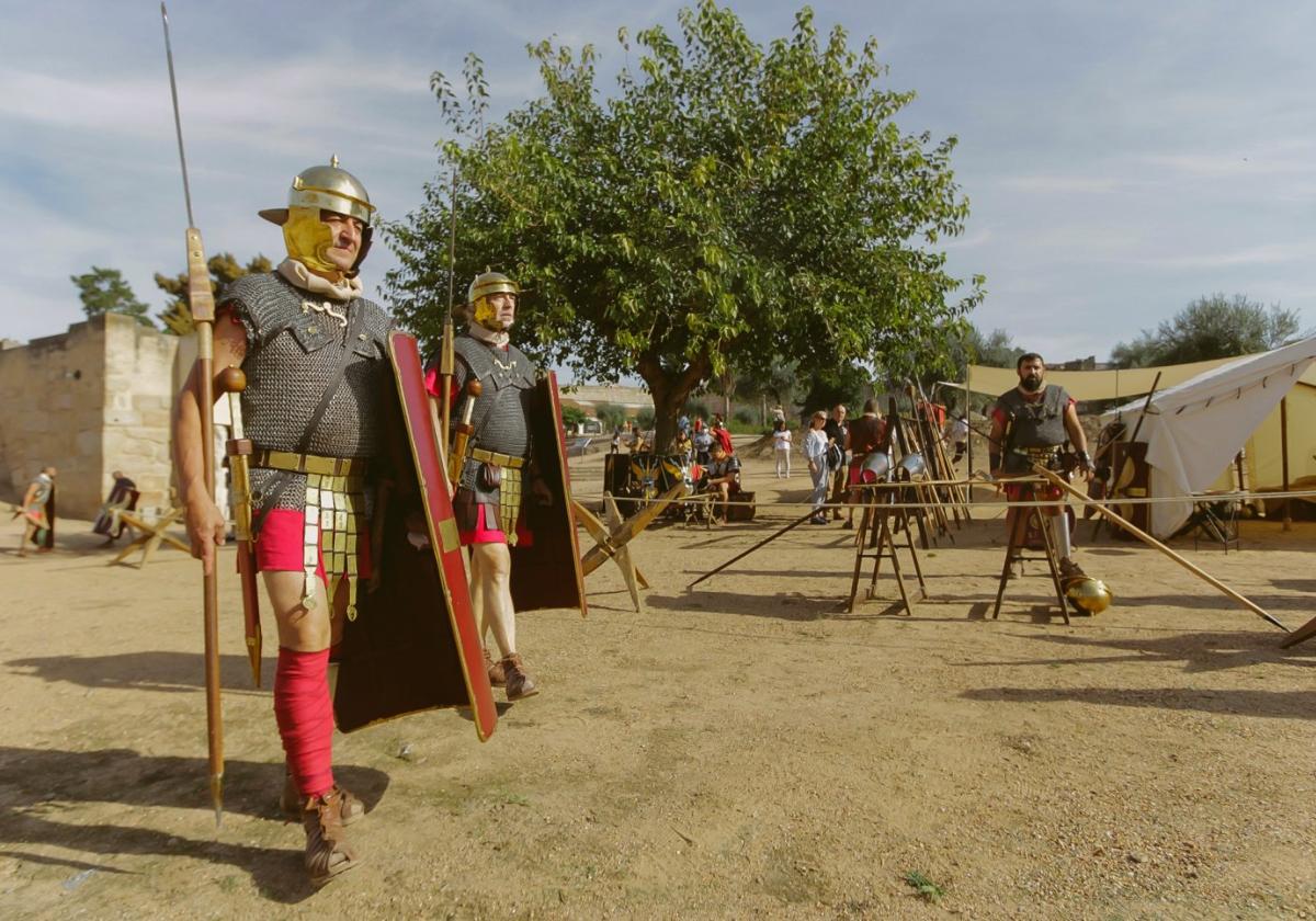 Castra de verano de Ara Concordiae en la Alcazaba.