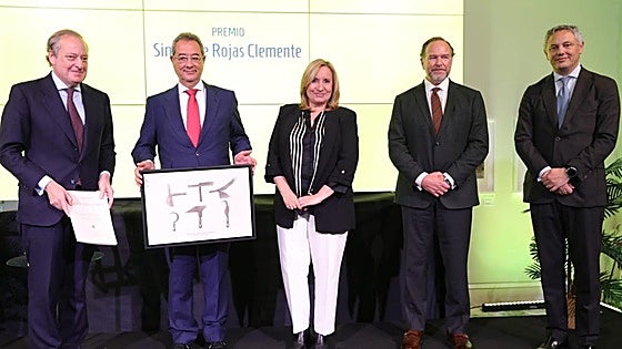 El extremeño Atanasio Naranjo recibe el XVII Premio Simón de Rojas Clemente