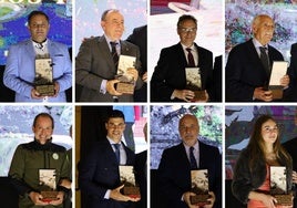Galardonados de la primera edición de los premios.