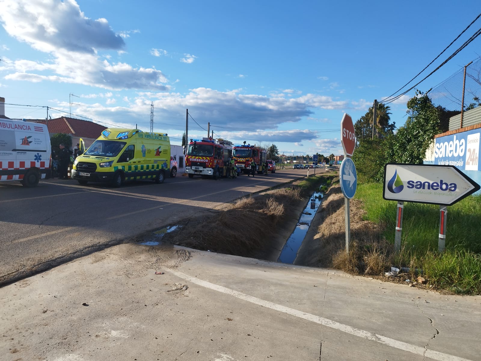 Fotos | Así ha quedado el vehículo accidentado en Badajoz