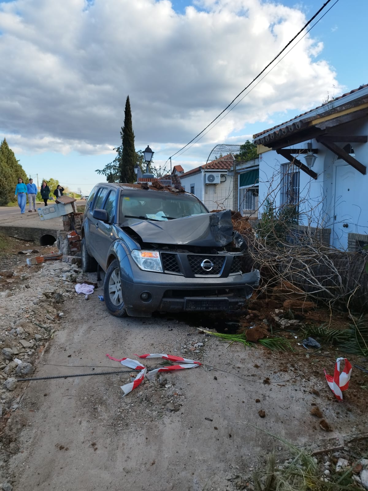 Fotos | Así ha quedado el vehículo accidentado en Badajoz