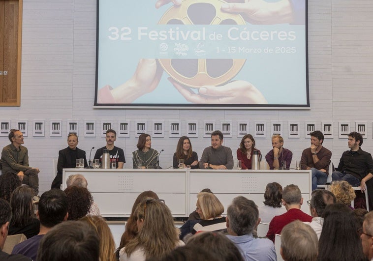 El sector del cine reivindica en Cáceres la lucha contra la precariedad: «Hay que decir que no a ciertas cosas»