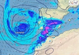 Pronóstico publicado por la Agencia Estatal de Meterología.