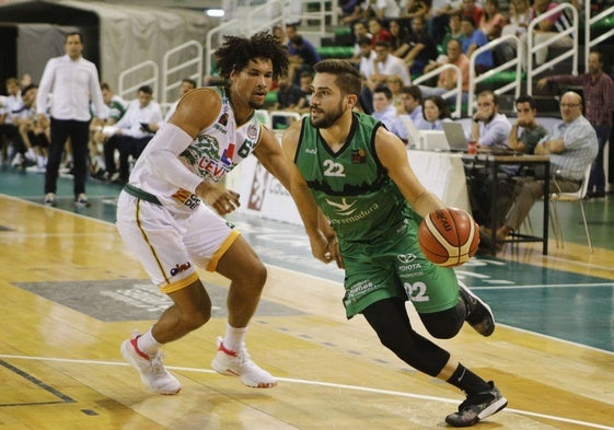 Rakocevic durante su última etapa en el Cáceres Patrimonio.