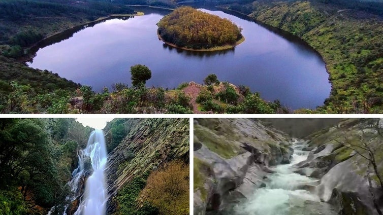 Meandro Melero, cascada del Chorrituelo y Garganta de los Infiernos.