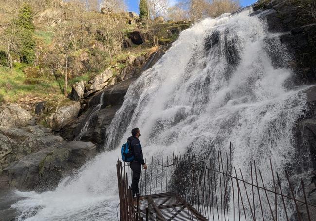 Cascada del Caozo, en Piornal.