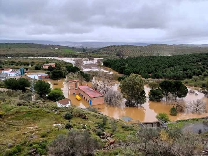 Inundación de la ETAP de Los Molinos.