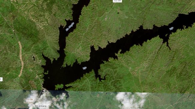 Imagen después - Así muestra Copernicus la crecida de las masas fluviales en Extremadura