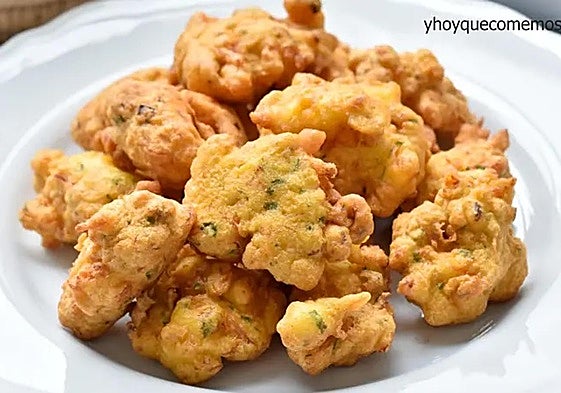 Buñuelos de bacalao, receta casera