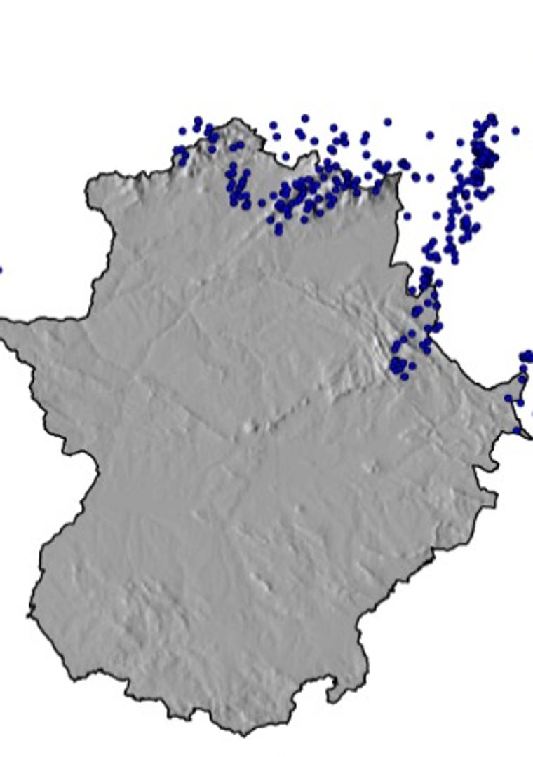 Imagen - Descargas eléctricas este jueves en Extremadura.