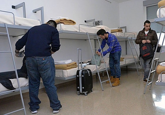 Una de las habitaciones del Revellín de San Roque.