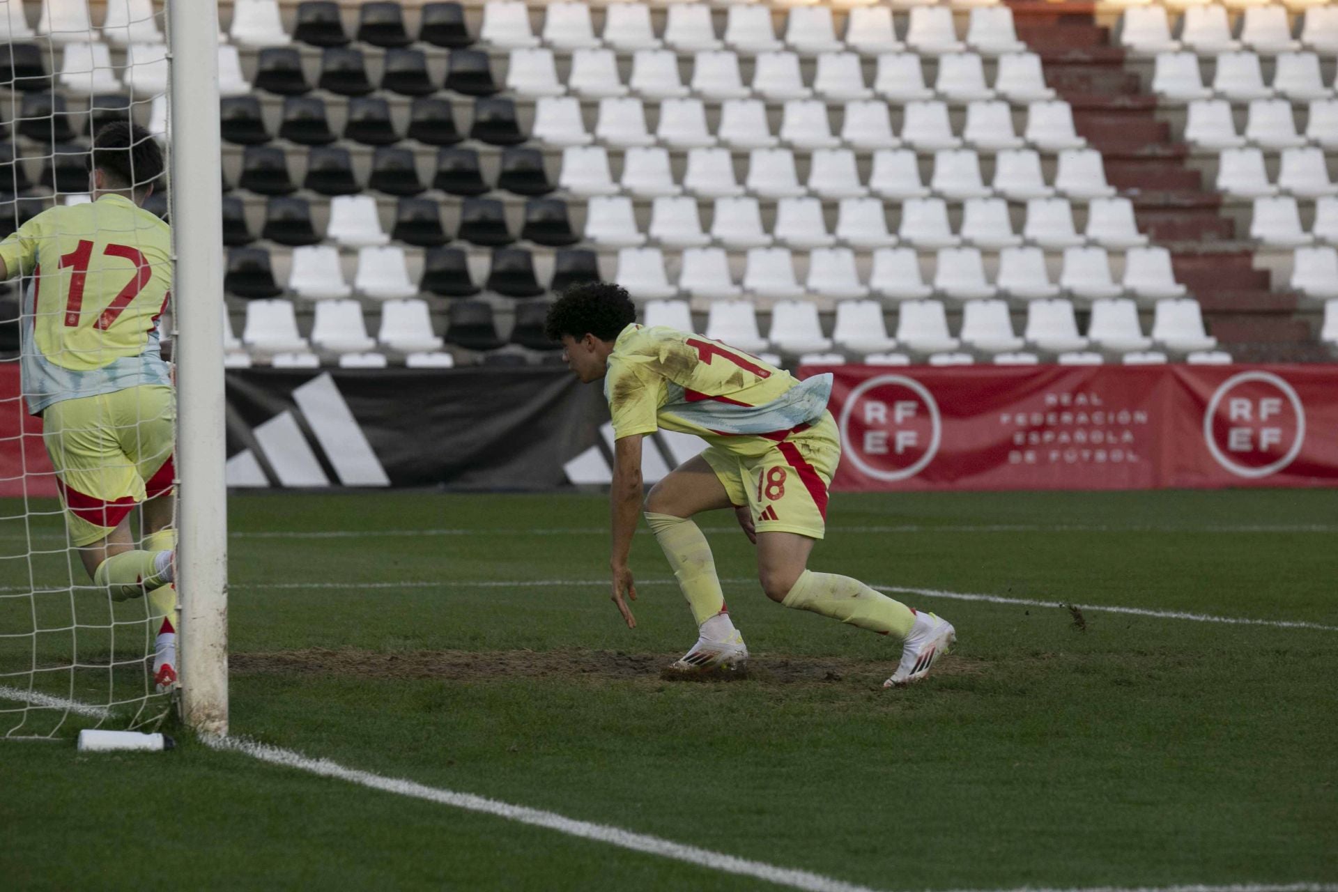 Las mejores imágenes del España-Austria en el Romano