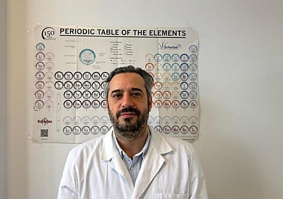 Mario Estévez García, investigador de la UEx que ha participado en el estudio
