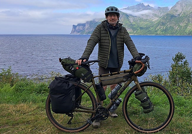Soria es un gran aficionado a la bicicleta.