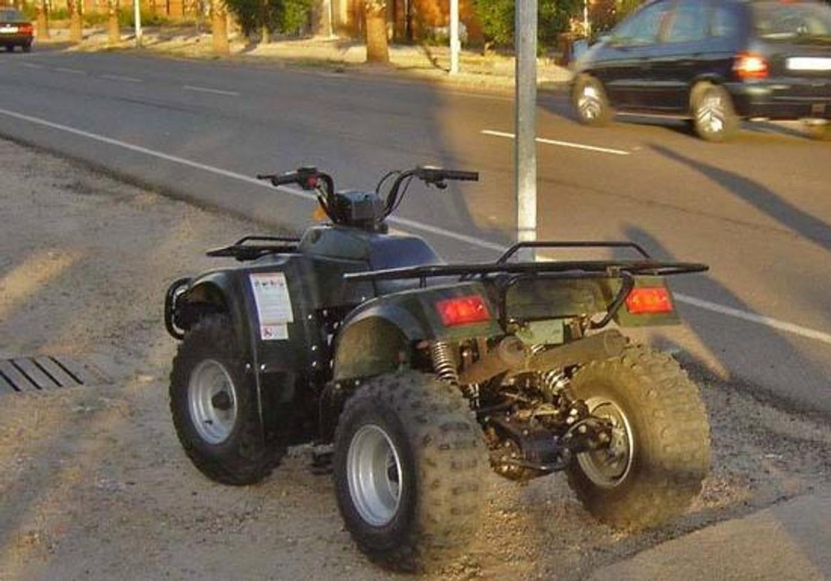 Herido un hombre tras sufrir un accidente de quad en La Calera
